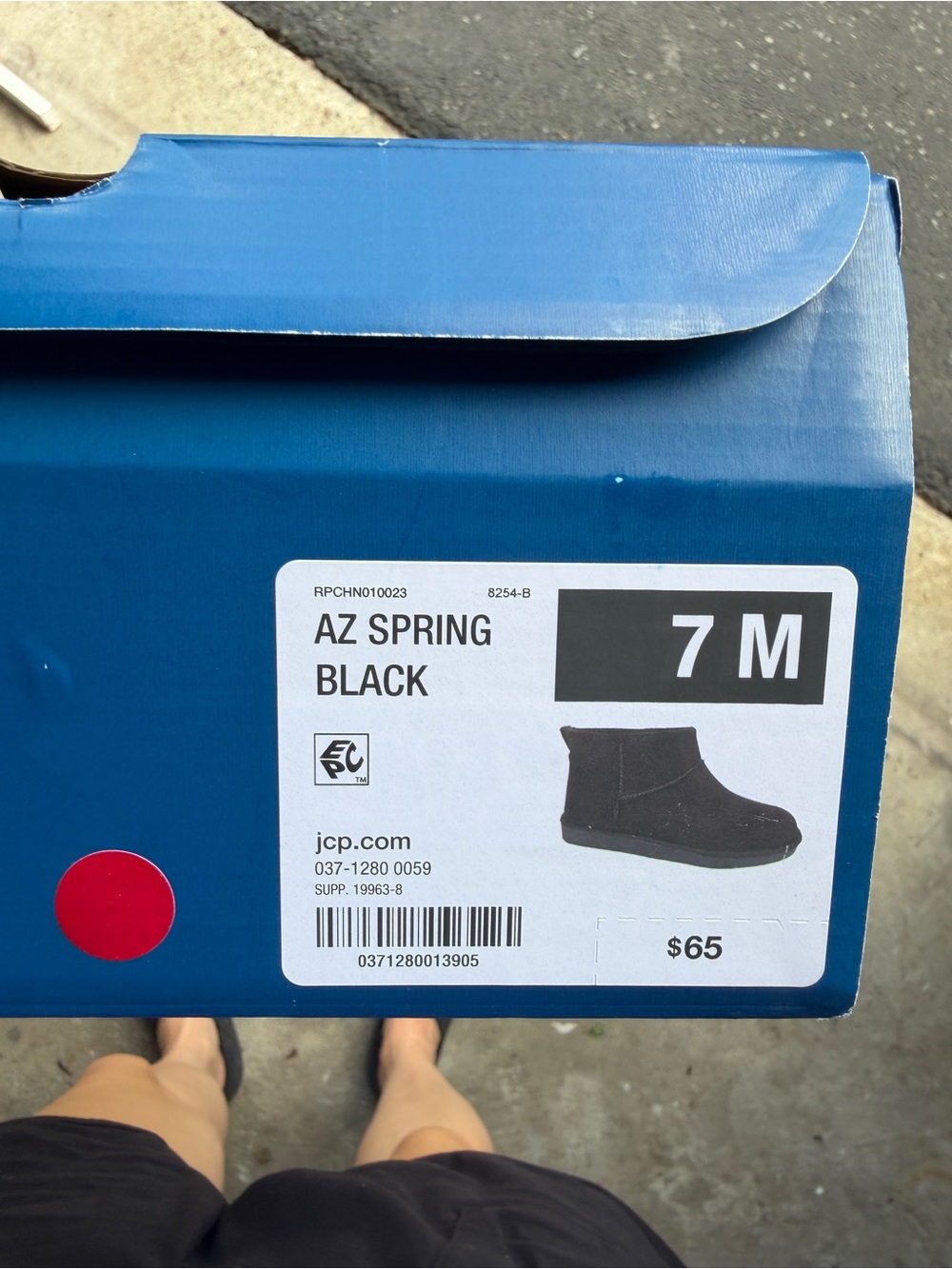 Arizona Love AZ Spring Black Ankle Boots - Black